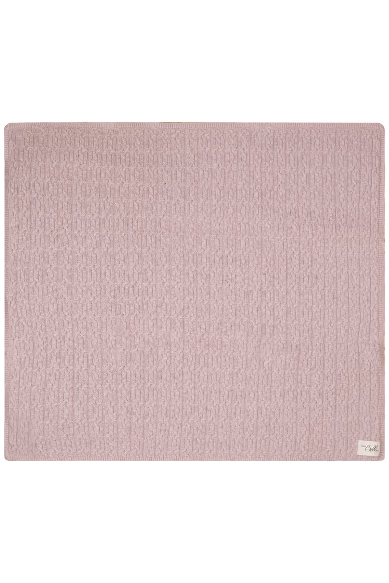 Girl Mix Cable Knit Blanket, Main, color, Pink Mix