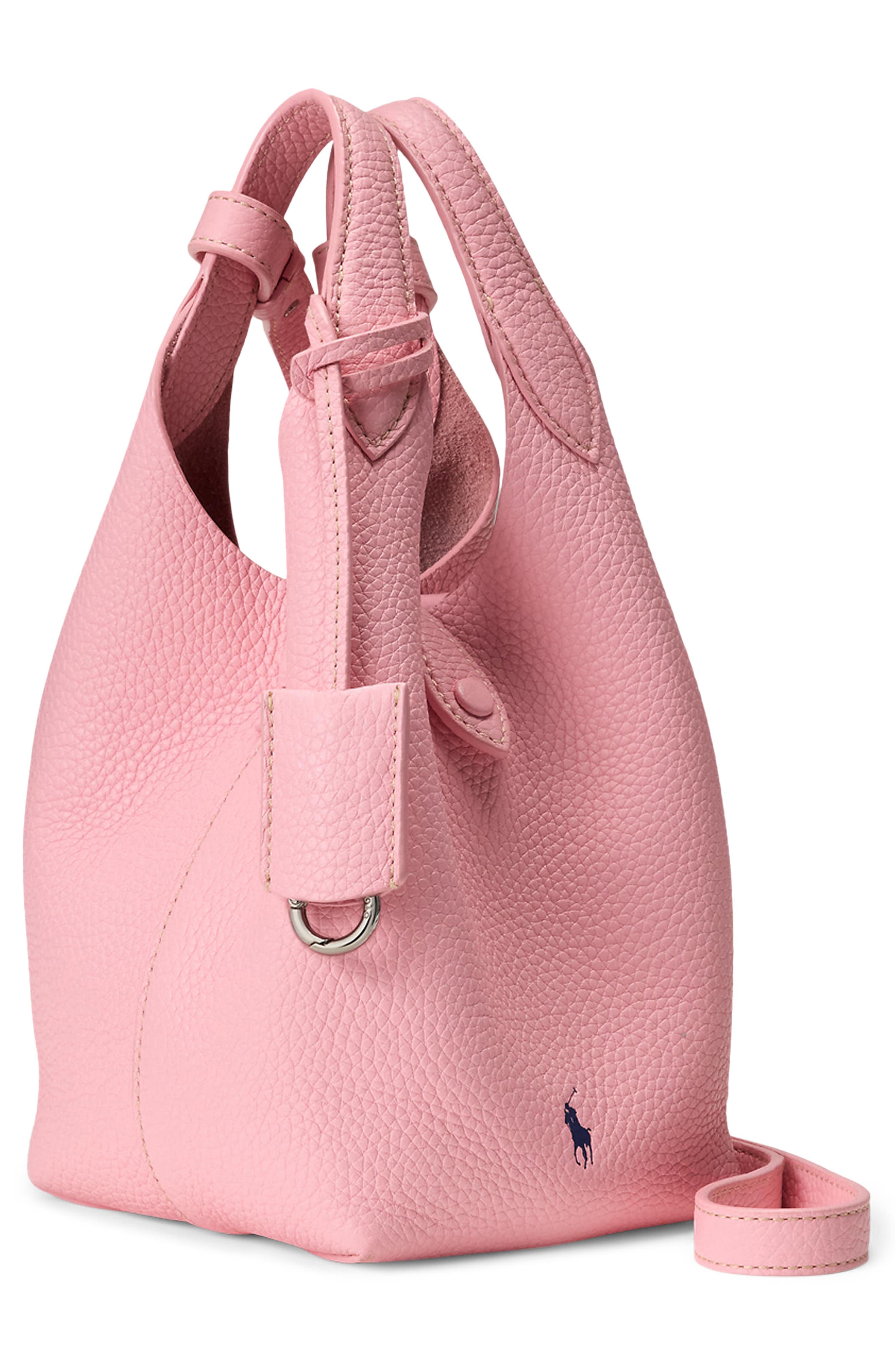 Small Polo Play Crossbody Tote, Alternate, color, COTTON CANDY