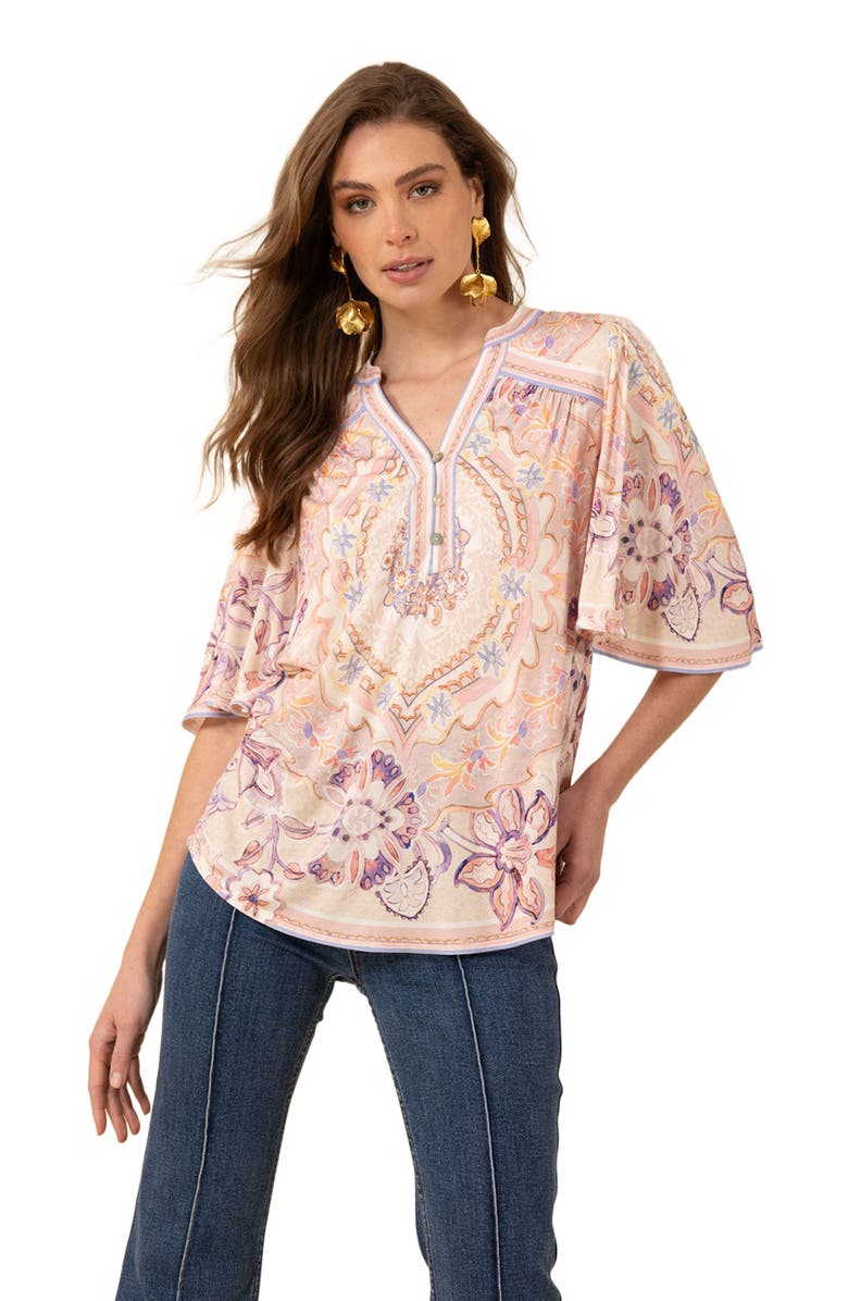 Hale Bob Kaitlyn Jersey Top, Alternate, color, 