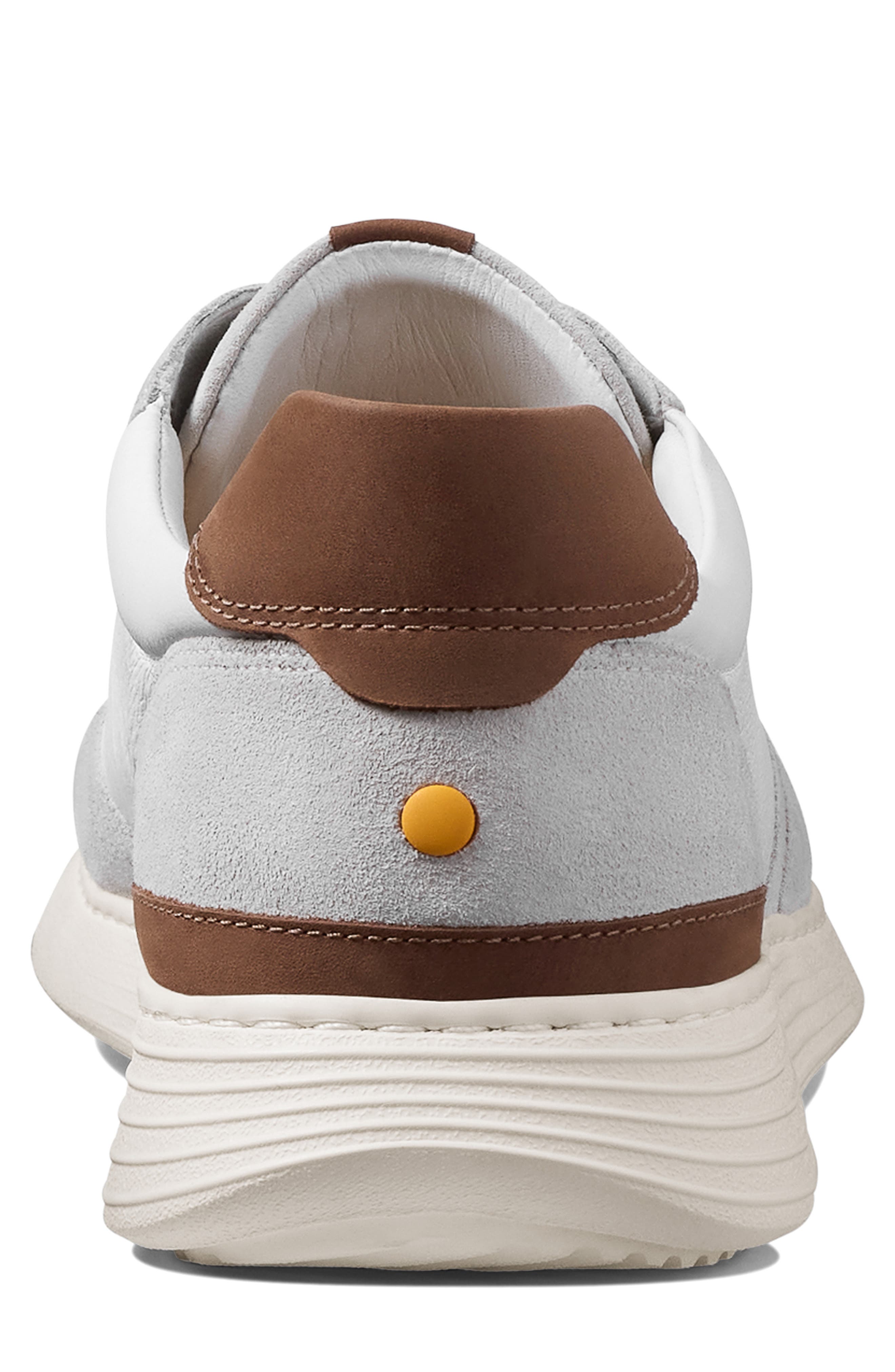 Samuel Hubbard Featherlight Sneaker, Alternate, color, White Leather