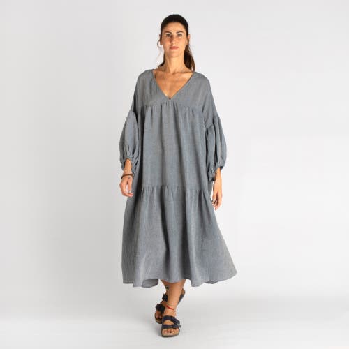 loom.ist Sile Fully-Pleated Dress in Marine  product