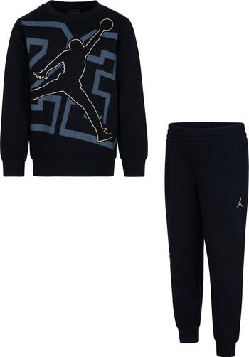 New BOYS 2024 Air Jordan T-Shirt/Joggers Set