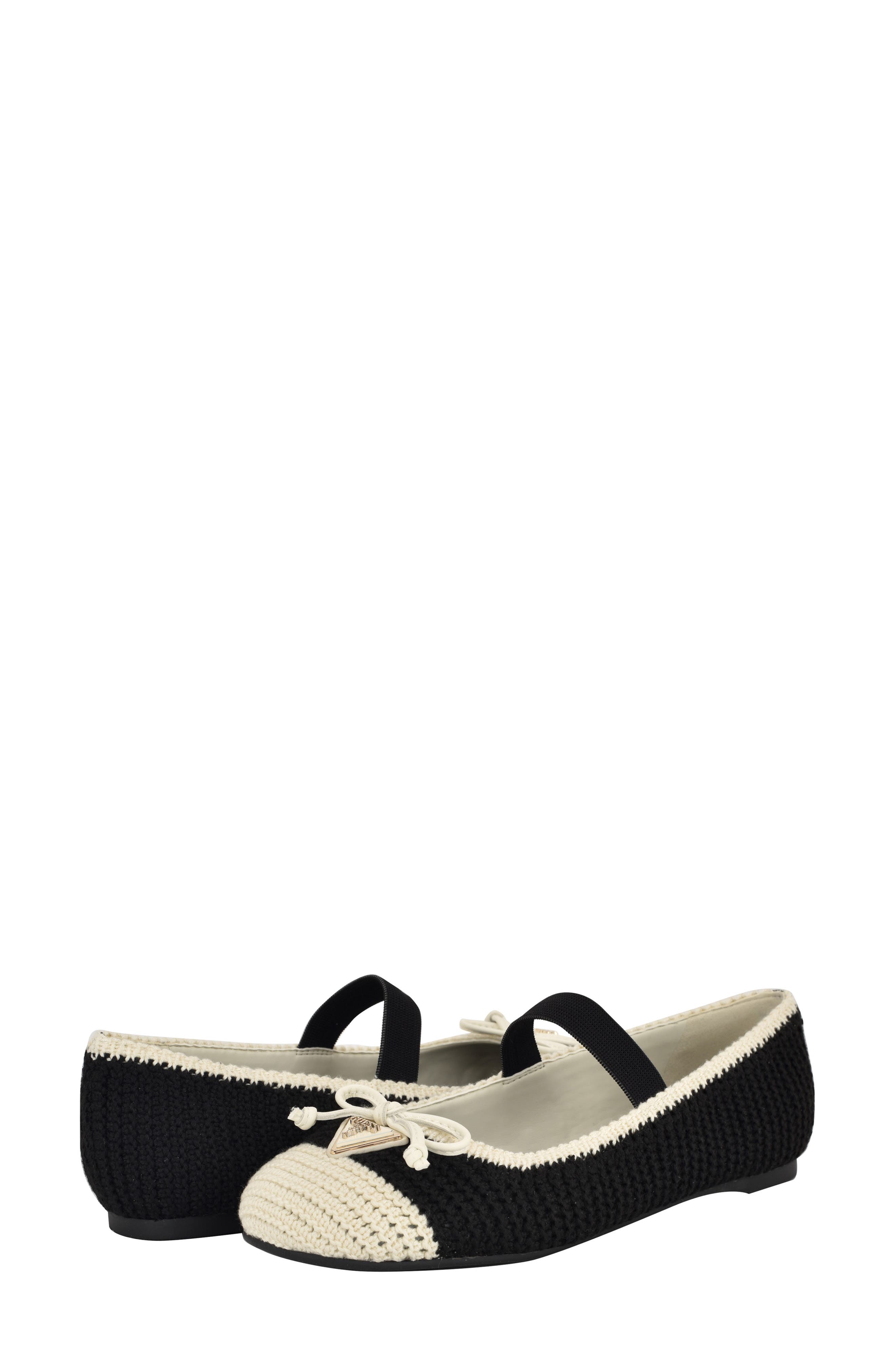GUESS Maysa Mary Jane Cap Toe Flat, Alternate, color, Black