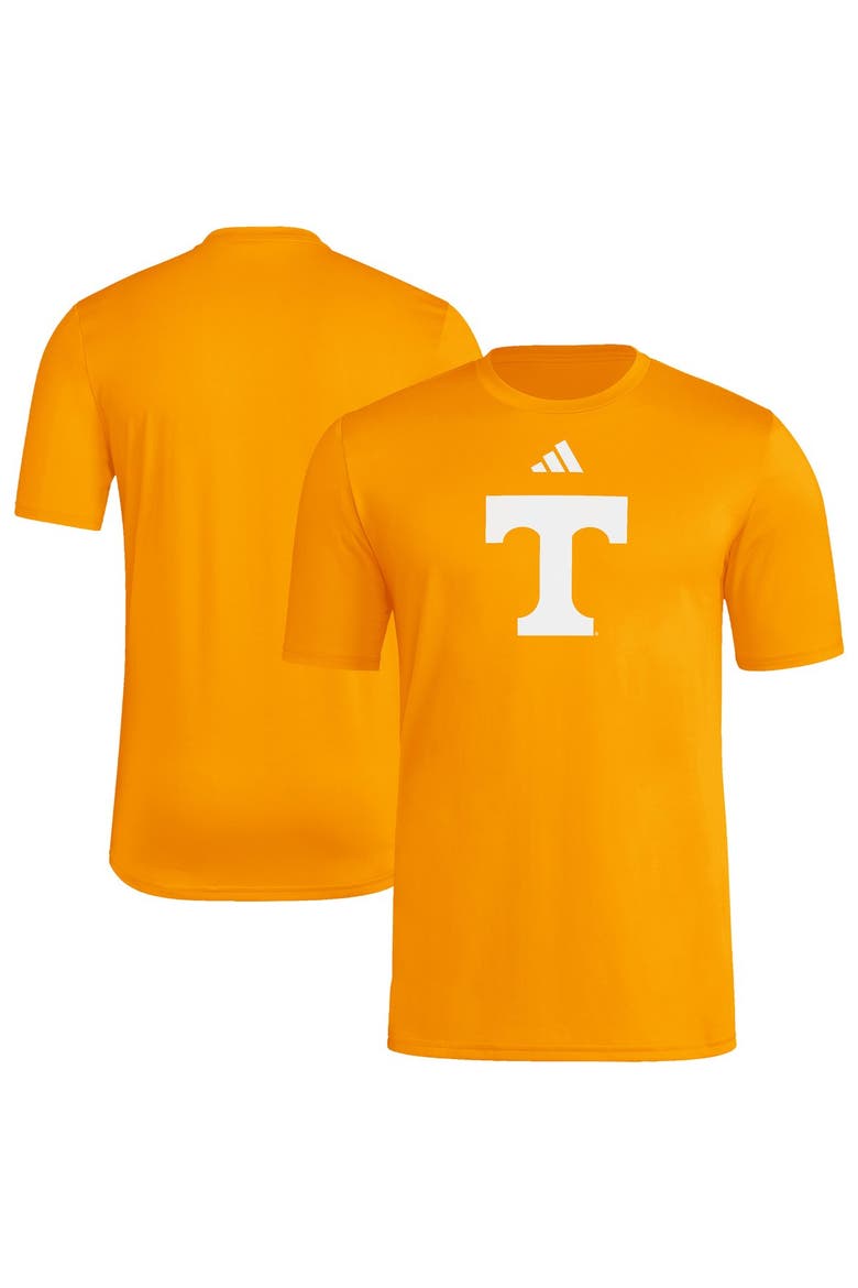 Men's adidas  Tennessee Orange Tennessee Volunteers Primary Logo Poly T-Shirt, Main, color, Tennessee Orange