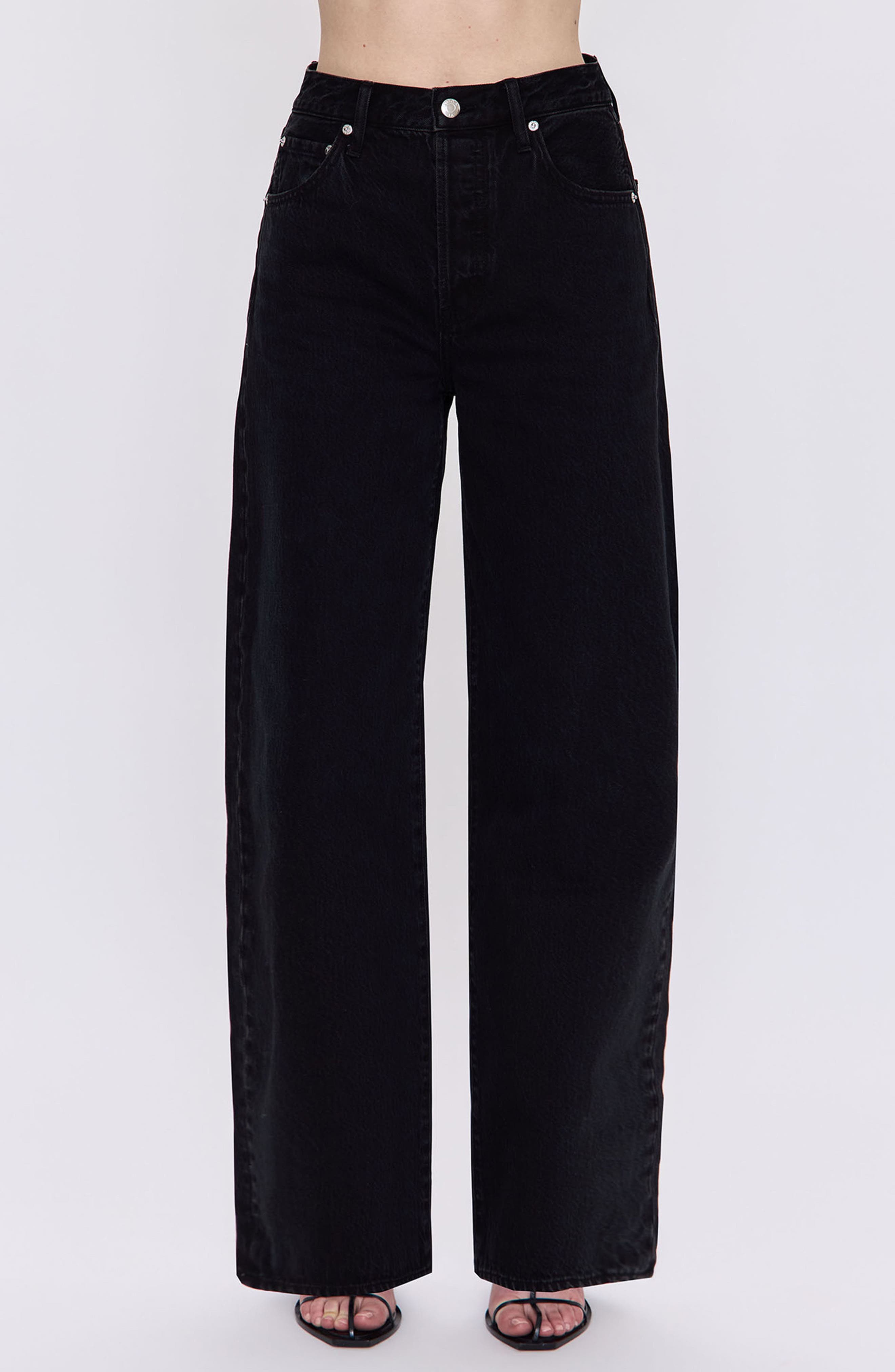 Pistola Tate High Waist Wide Leg Jeans