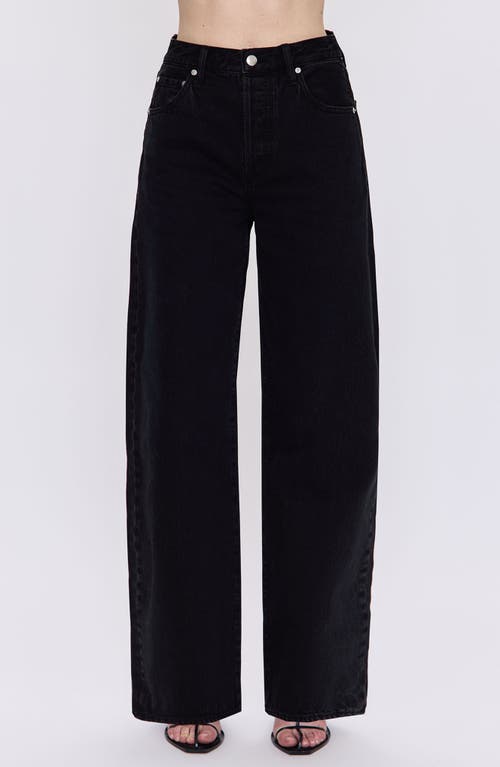 Pistola Tate High Waist Wide Leg Jeans In Multi
