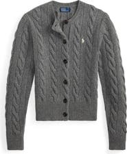 Polo Ralph Lauren Cable Wool & Cashmere Cardigan