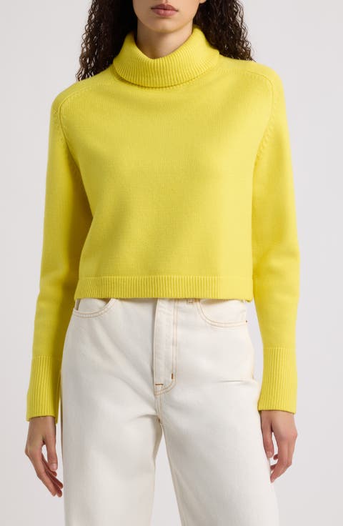 Pugliese Crop Turtleneck Sweater