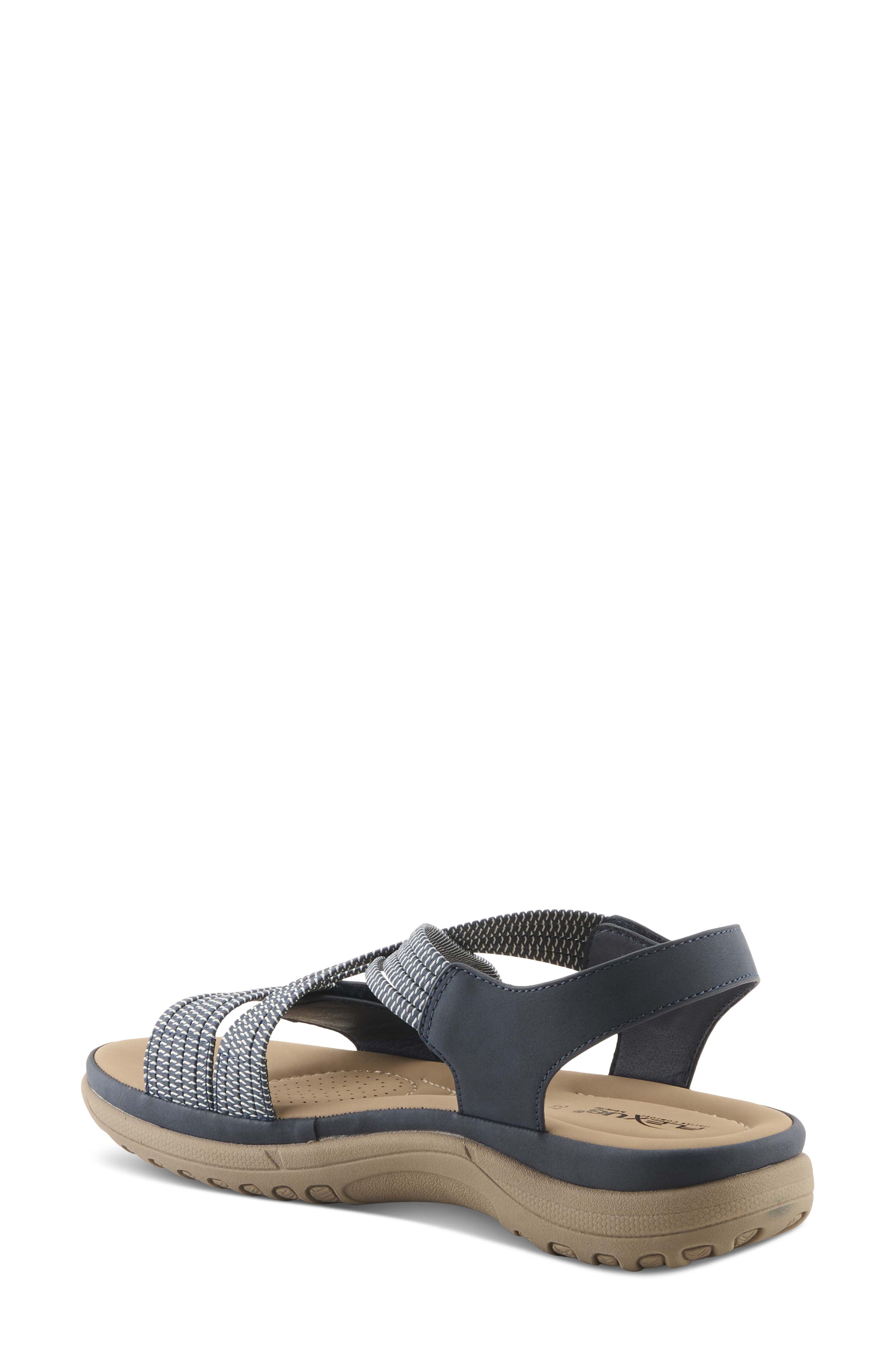 Crossbeam Sandal, Alternate, color, NAVY