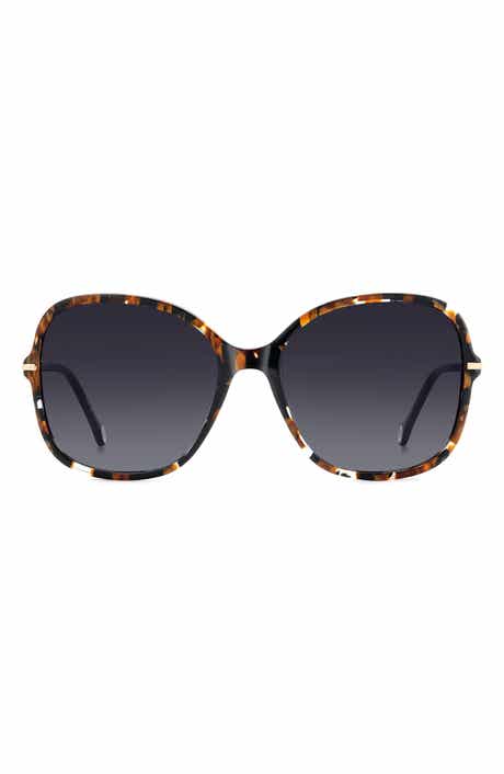 58mm Gradient Square Sunglasses