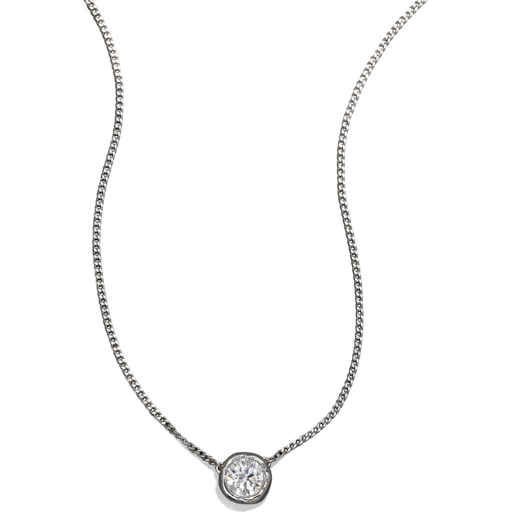 Alexis Bittar Asterales Solitaire Pendant Necklace in Silver  product
