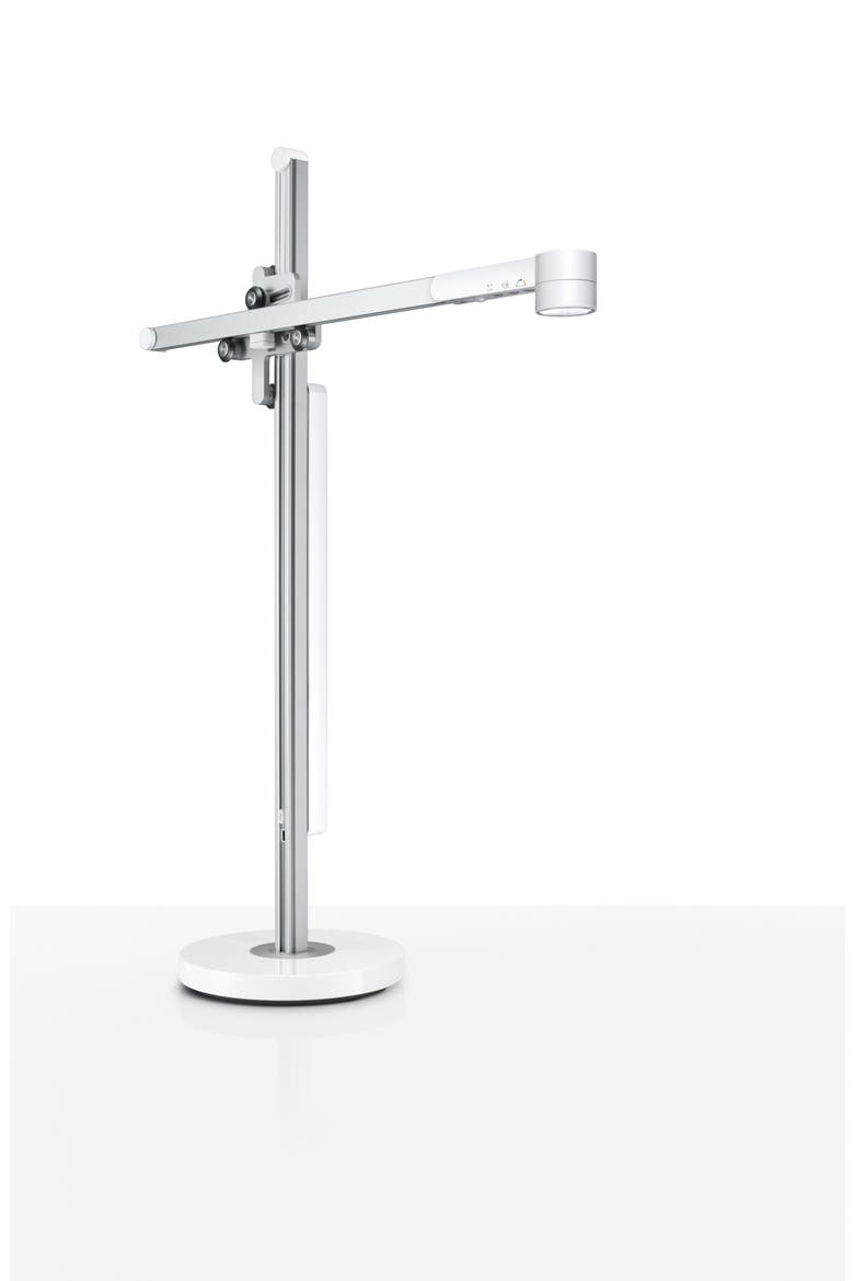 Lightcycle™ Task Light, Alternate, color, WHITE/ SILVER