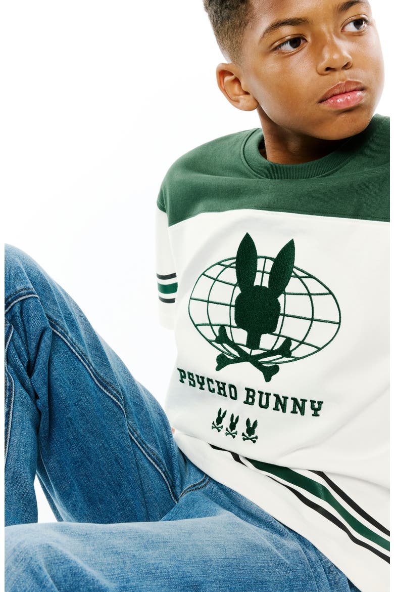 Kids' Mike Graphic Jersey T-Shirt, Alternate, color, PINE NEEDLE
