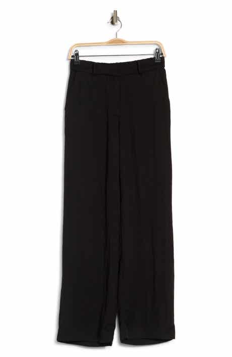 Pleated Wide Leg Pants