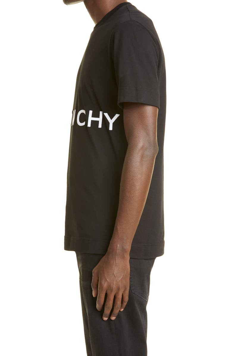 Givenchy Logo Embroidered Oversize T-Shirt, Alternate, color, 