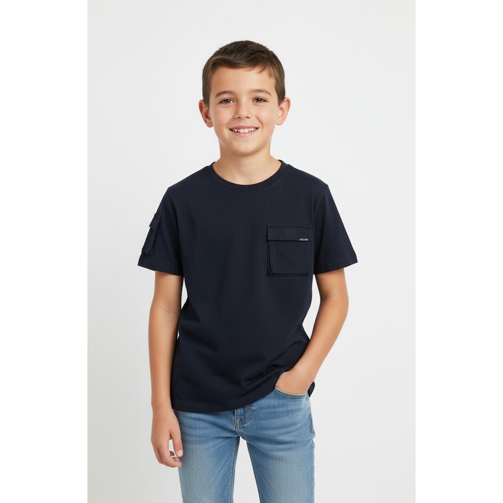 Joe's Jeans Kids' Cargo Pocket T-shirt In Blue