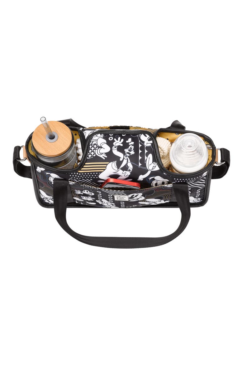 x Disney Mickey & Friends Wander Stroller Caddy, Alternate, color, BLACK