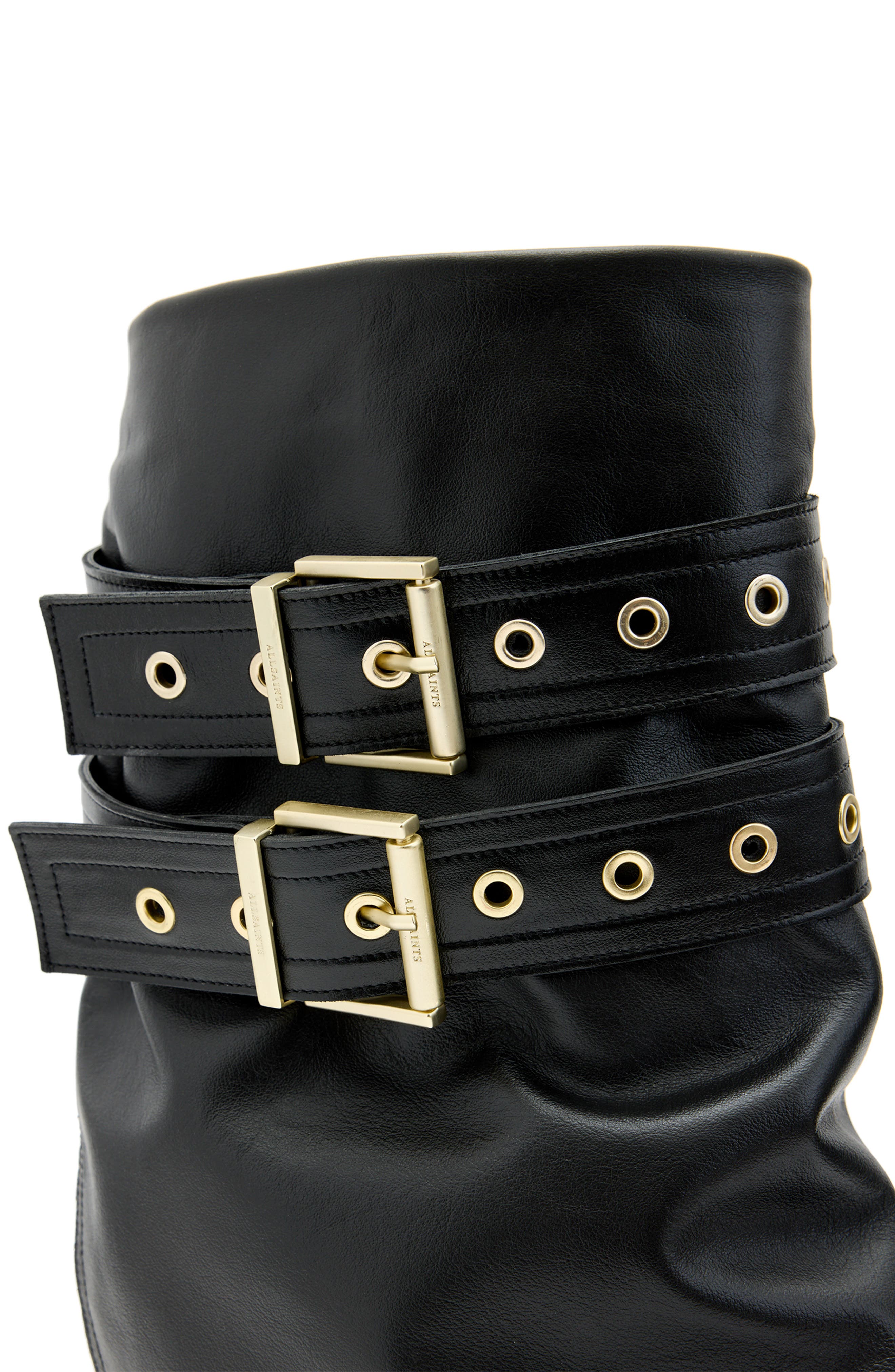 AllSaints Dua Pointed Toe Bootie, Alternate, color, 