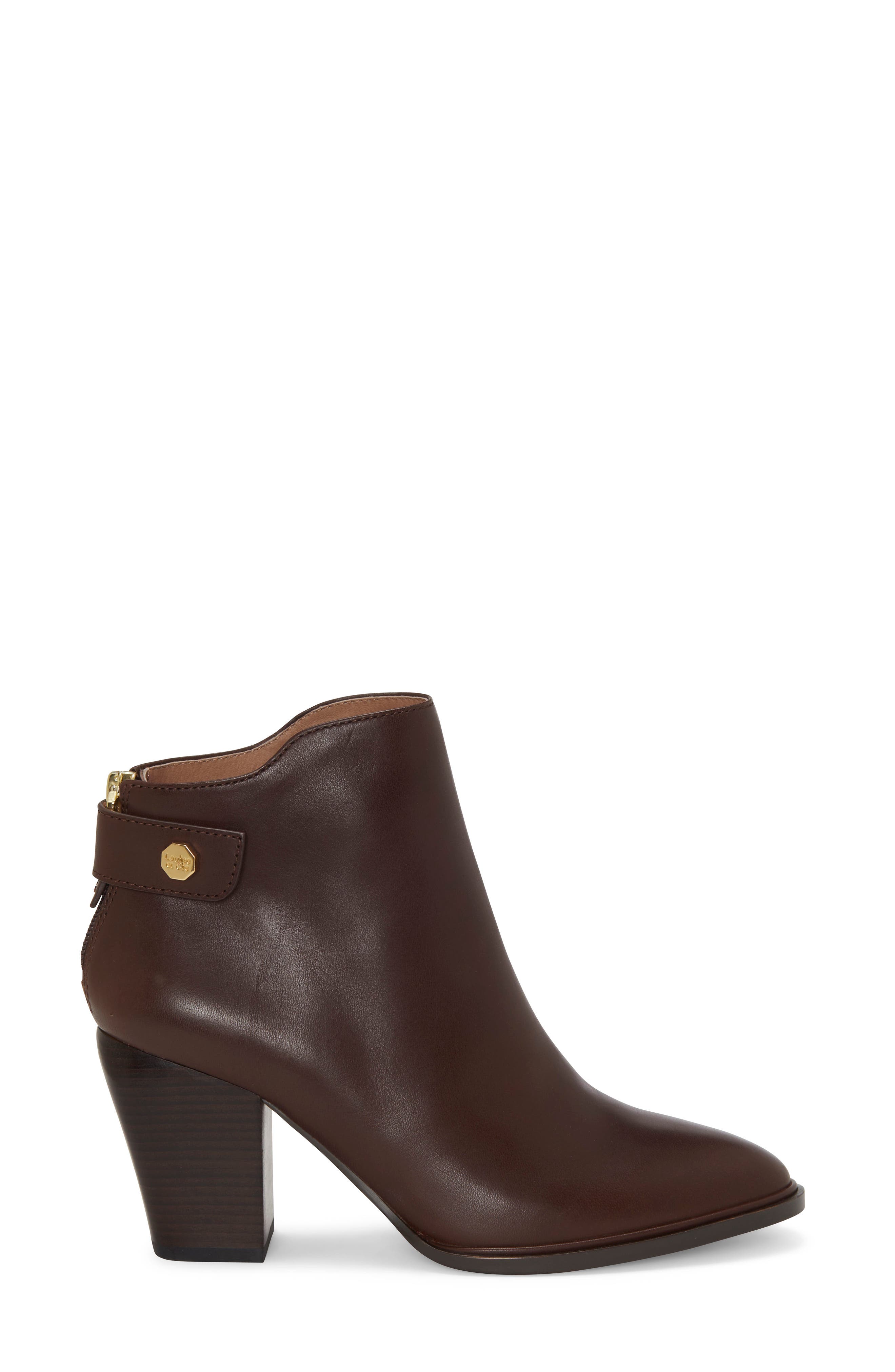 Thisbee Bootie, Alternate, color, BURNT OAK LEATHER