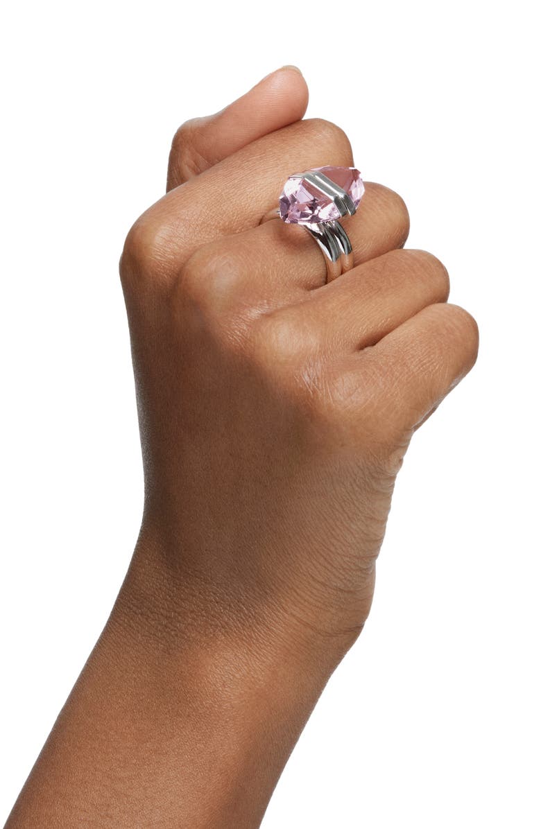 Swarovski Lucent Set of 2 Stacking Rings, Alternate, color,