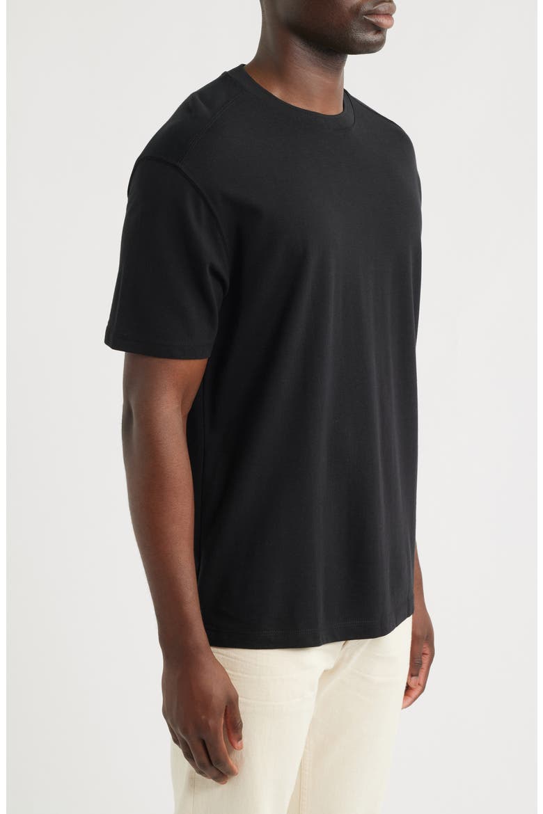Cotton T-Shirt, Alternate, color, BLACK