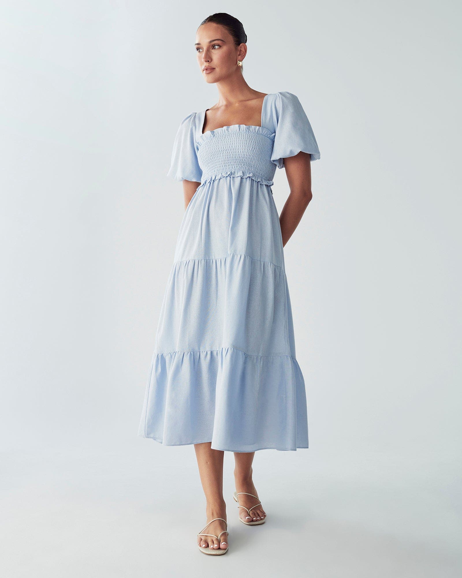 WILLA Suzi Midi Dress (Women) | Nordstrom