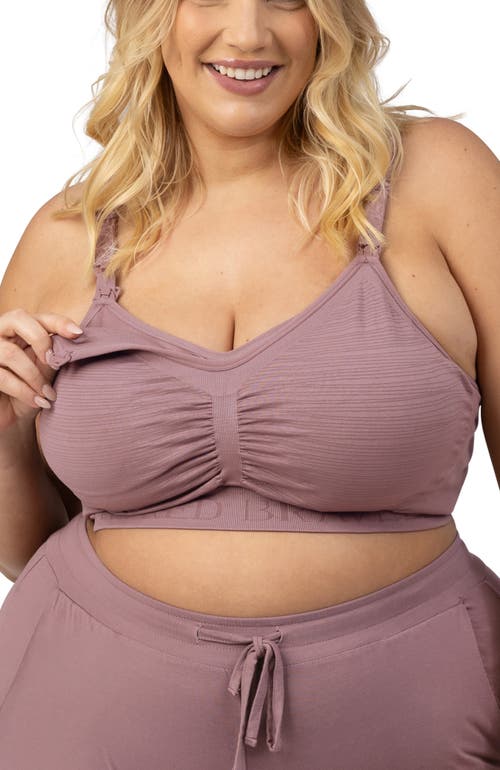 Kindred Bravely Busty Sublime Hands-free Pumping & Nursing Bra In Purple