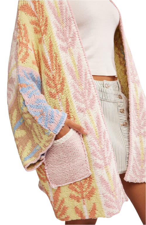 FREE PEOPLE FREE PEOPLE MALLORCA OVERSIZE OPEN FRONT CARDIGAN