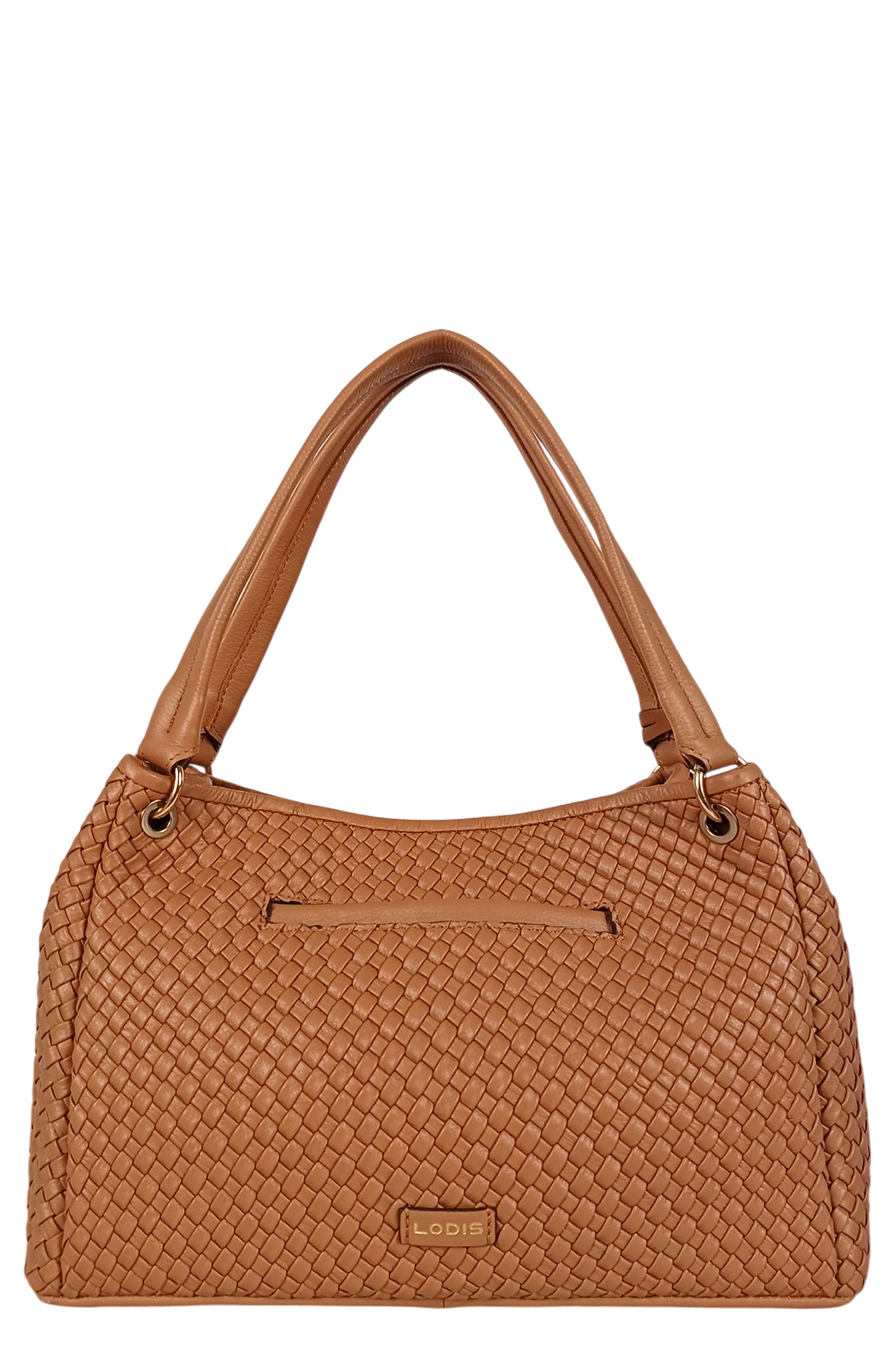 LODIS Audrey Woven Shoulder Bag