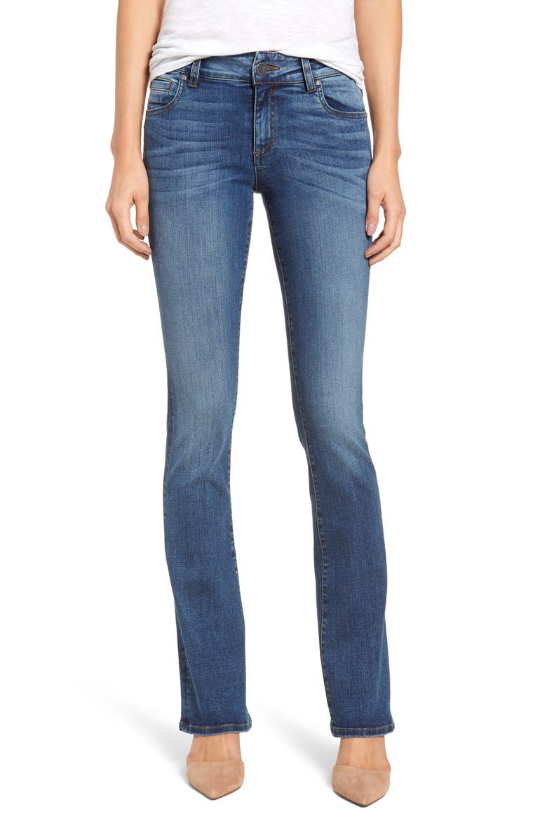 Natalie Bootcut Jeans, Main, color, FORGIVINGNESS