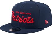 New Era Men's New Era Navy New England Patriots Core Team Script 9FIFTY Snapback Hat