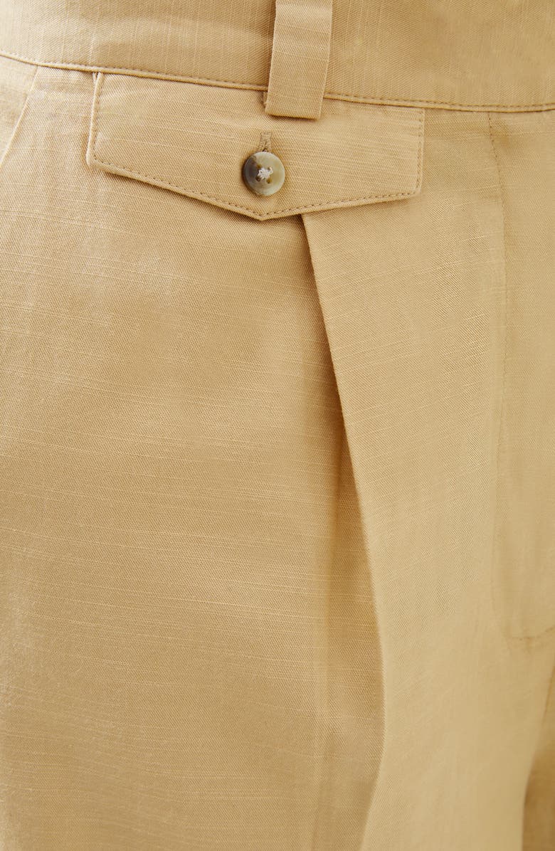 French Connection Alania City Pleat Wide Leg Pants, Alternate, color,