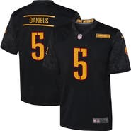 Nike Youth Nike Jayden Daniels Black Washington Commanders Alternate Game Jersey