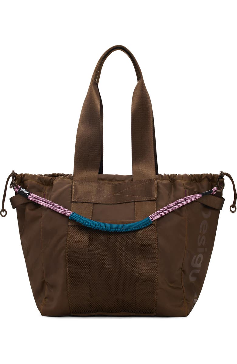 Desigual Cord Detail Shopper Tote, Main, color,