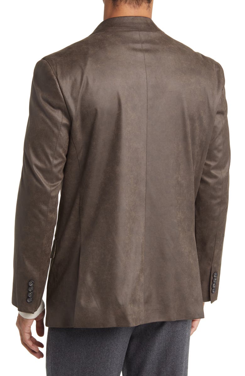 DANIEL HECHTER Norris Faux Suede Sport Coat, Alternate, color, Mushroom