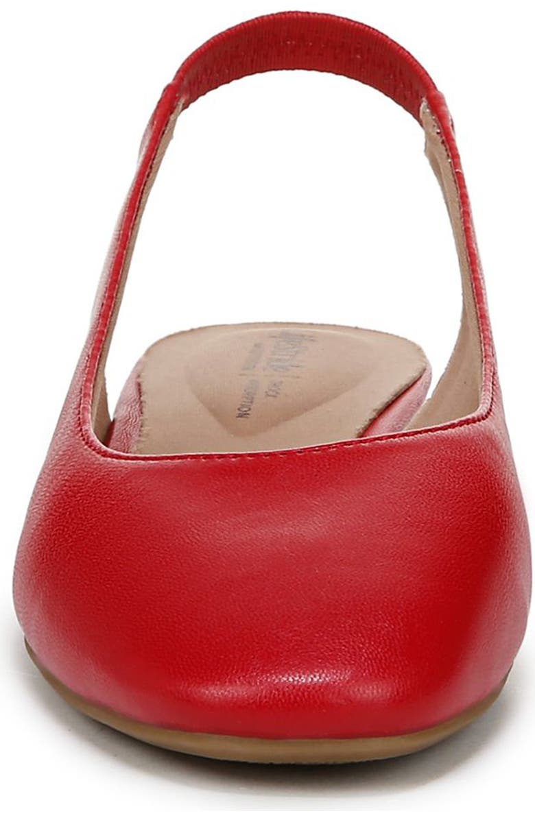LifeStride Claire Slingback Flat, Alternate, color, Red