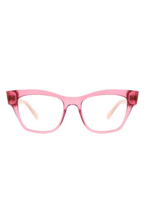 myno 50mm cat eye blue light blocking reading glasses