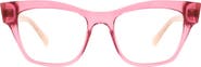 Kate Spade New York myno 50mm cat eye blue light blocking reading glasses