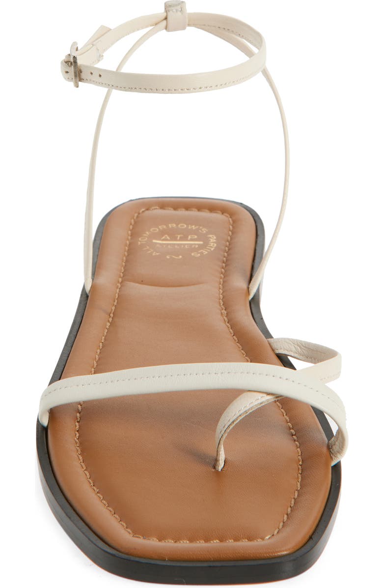 ATP ATELIER Miane Ankle Strap Sandal, Alternate, color, Linen