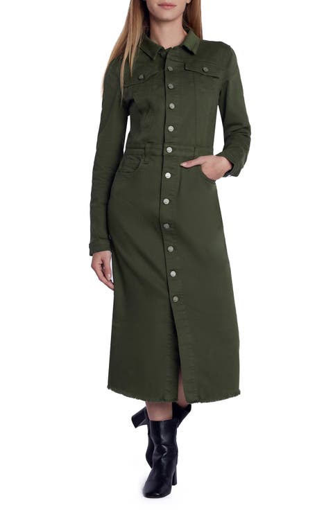 Piece Dyed Denim Dress