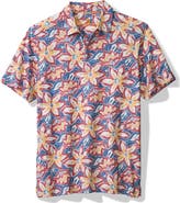 Tommy Bahama Flora Fusion IslandZone® Cotton Blend Piqué Polo
