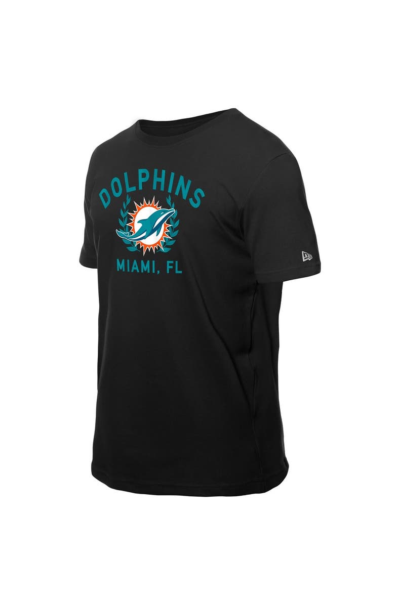 New Era Men's New Era Black Miami Dolphins 2025 NFL Draft T-Shirt, Alternate, color, 