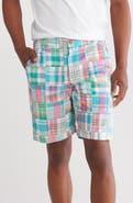 Vintage 1946 Acid Wash Patchwork Madras Plaid Shorts