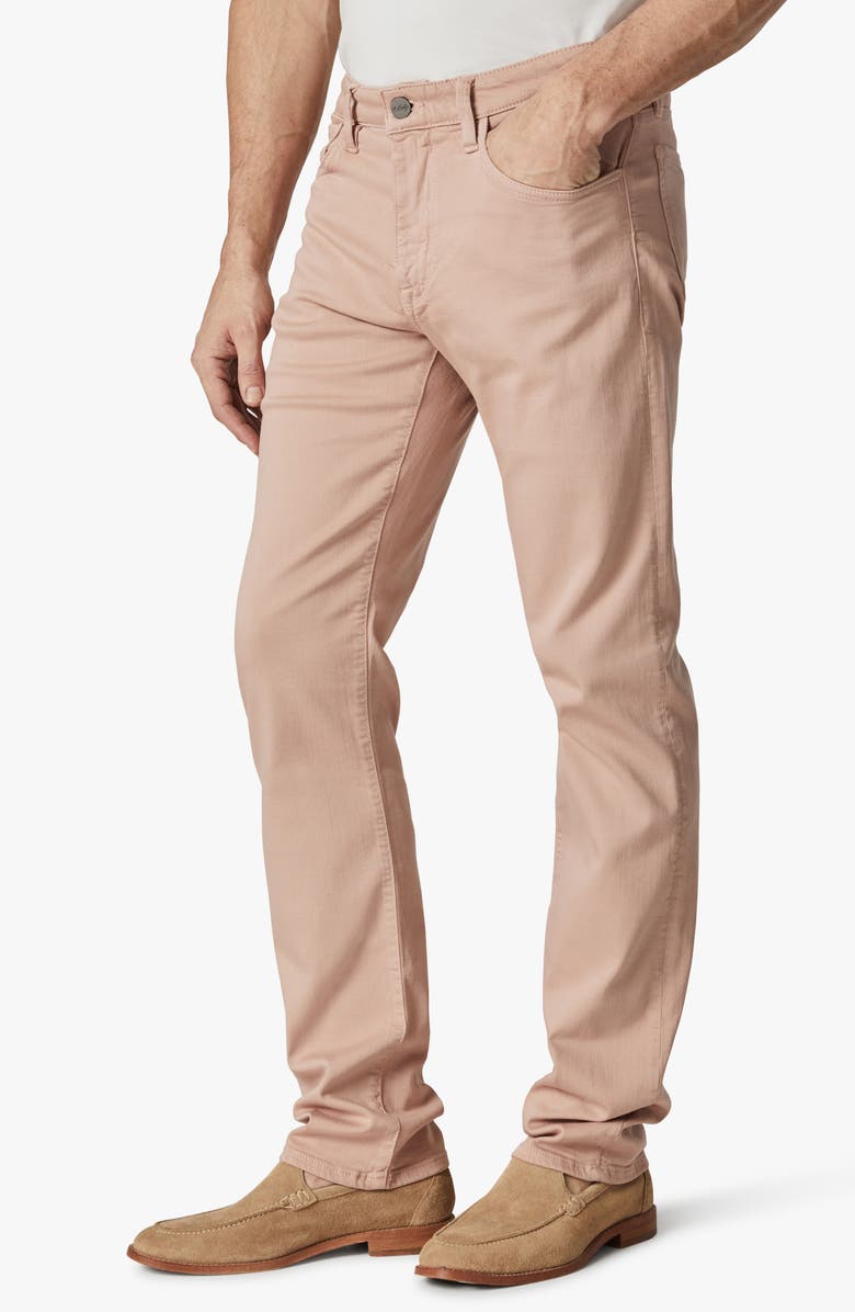 34 Heritage Courage Straight Stretch Twill Pants, Alternate, color, Rose Comfort