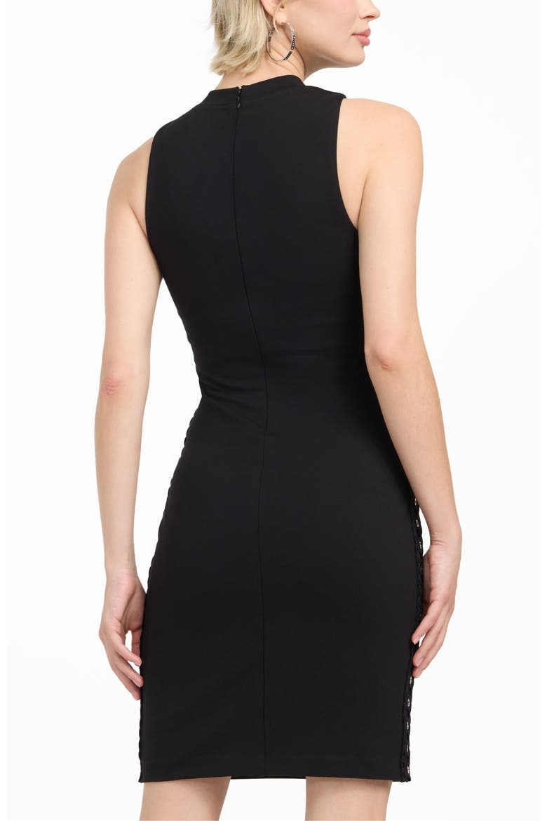 Damara Lace Trim Sleeveless Dress, Alternate, color, JBLACK-BLACK