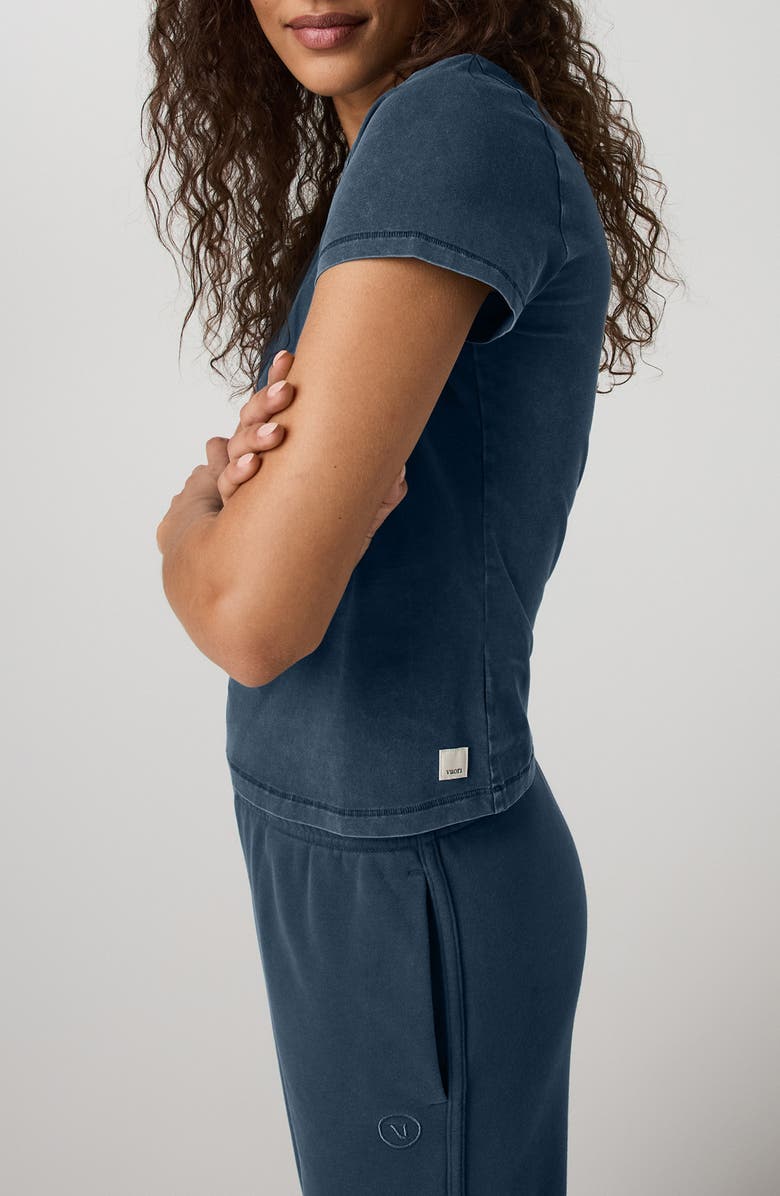 Vuori Feather Classic T-Shirt, Alternate, color, Ocean Blue