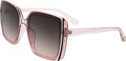 BCBG 61mm Oversize Square Sunglasses