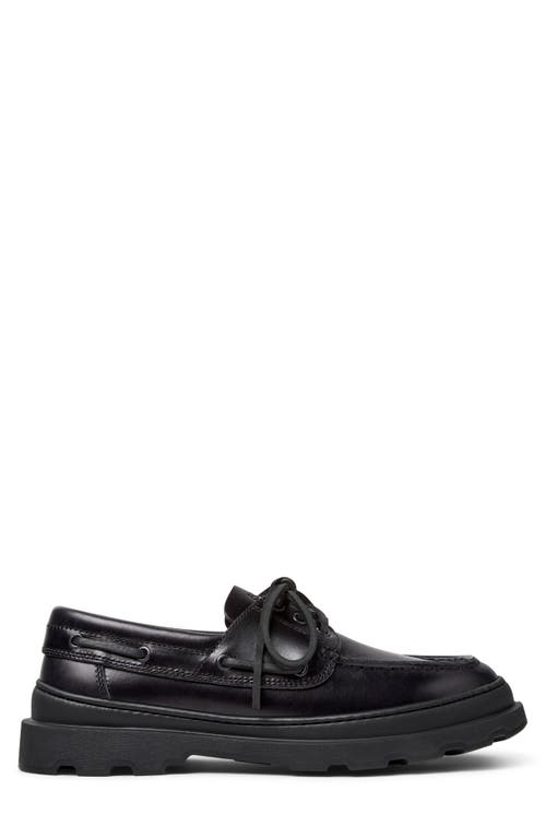 Camper Brutus Moc Toe Loafer In Black