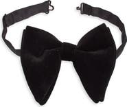 CLIFTON WILSON Silk Velvet Bow Tie