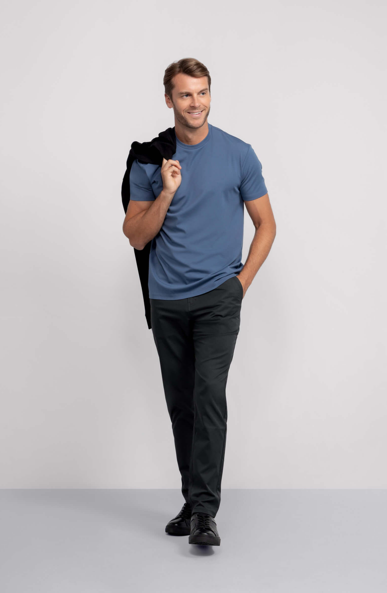 Jack Archer Jetsetter Tech Pant Classic Fit, Alternate, color, Space Black